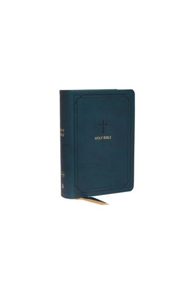 Thomas Nelson Pub Nkjv, Reference Bible, Compact, Leathersoft, Teal, Red Letter Edition, Comfort Print: Holy Bible, Ne