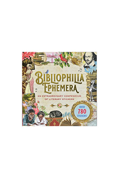 Peter Pauper Bibliophilia Ephemera Sticker Book