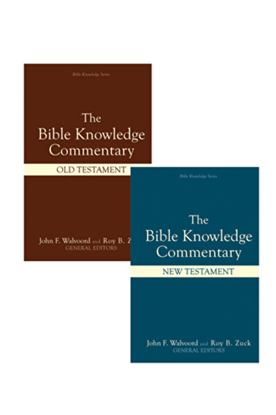 Victor Books Bible Knowledge Commentary (2 Volume Set)