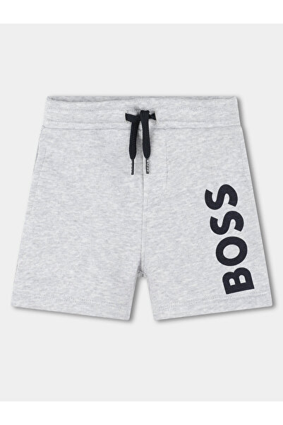 BOSS Αθλητικό Σορτς για Αγόρια J50580 M Γκρι