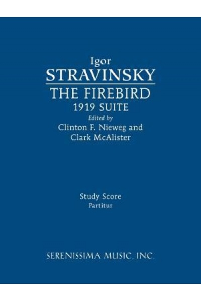 Cambridge Univ Pr The Firebird, 1919 Suite: Study Score