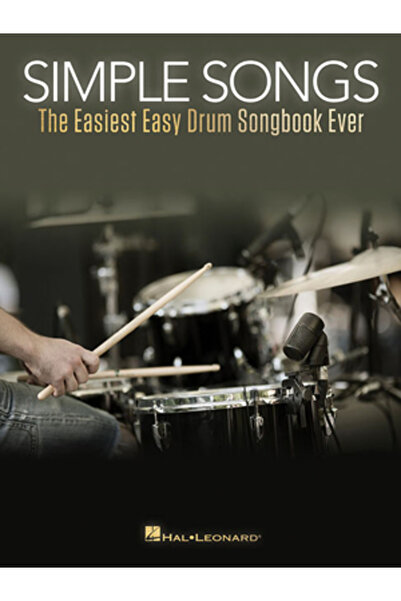 Hal Leonard Pub Co Simple Songs: The Easiest Easy Drum Songbook Ever