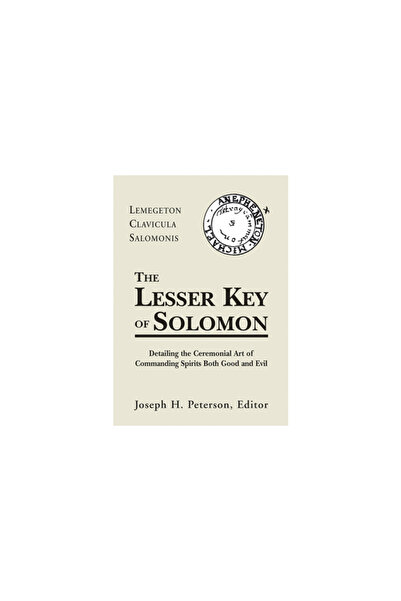 Weiser Books Lesser Key of Solomon: Detailing the Ceremonial Art of Commandin...
