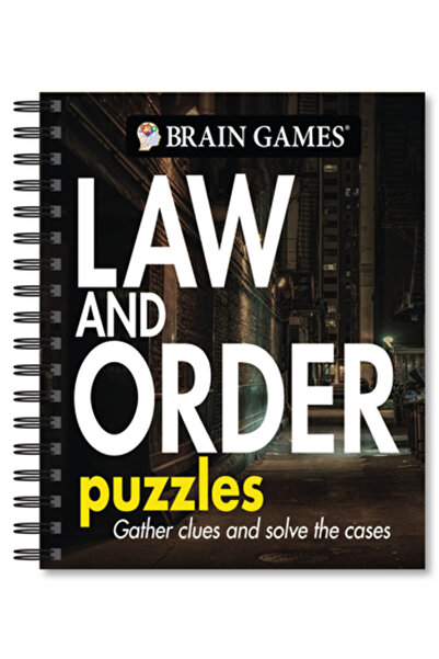 Pubn Intl Brain Games - Law and Order Puzzles: Volume 2