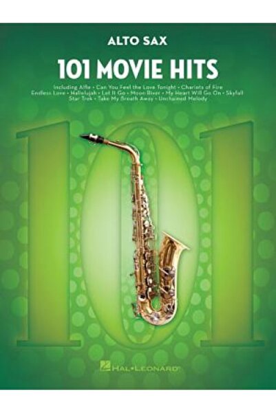 BIBLIOBAZAAR 101 Movie Hits for Alto Sax