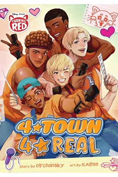 Viz LLC Disney and Pixar's Turning Red: 4*town 4*real: The Manga