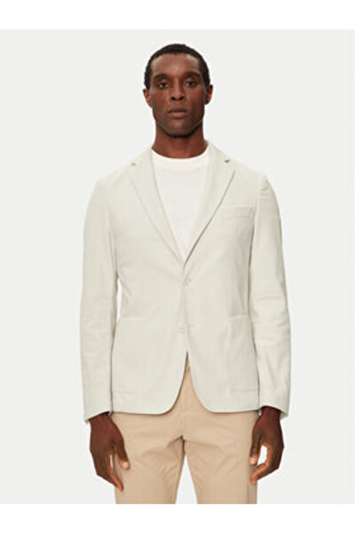 BOSS Ανδρικό Μπουφάν 50527909 Εκρού