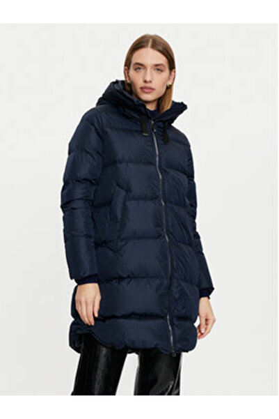 Bomboogie Γυναικείο Μπουφάν με Πούπουλα CW6630TTNP4 Μπλε Σκούρο Μπλε