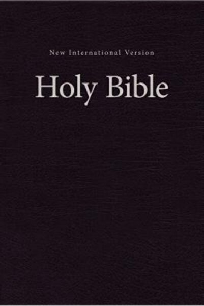 Zondervan Pub House NIV, Pew and Worship Bible, Hardcover, Black