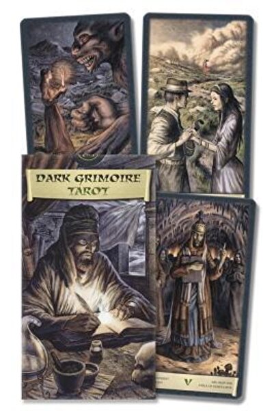 Llewellyn Publications The Dark Grimoire Tarot