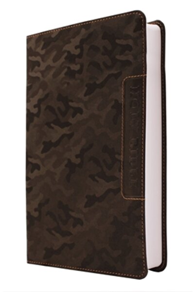 Zondervan Niv, Boys' Bible, Leathersoft, Brown Camo, Comfort Print