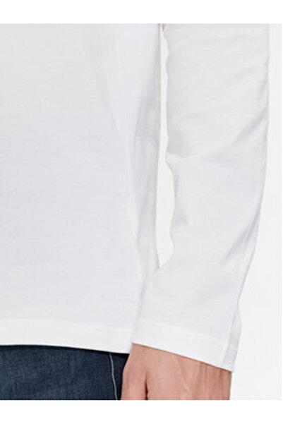 BOSS Ανδρικό Μακρυμάνικο 50515390 Λευκό