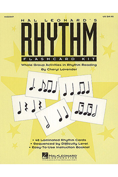 Addison Wesley Pub Co Inc Hal Leonard's Rhythm Flashcard Kit