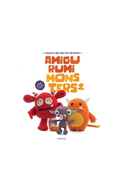 Meteoor Books Amigurumi Monsters 2: Revealing 15 More Scarily Cute Yarn Monsters