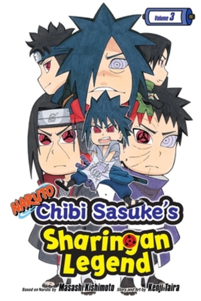 Viz LLC Naruto: Chibi Sasuke's Sharingan Legend, Vol. 3