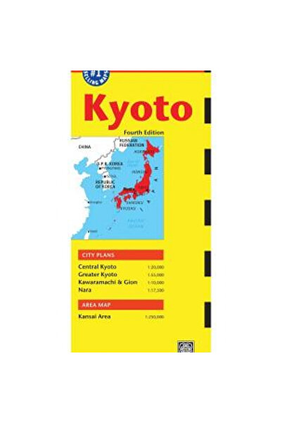 Periplus Ed Kyoto Travel Map Fourth Edition