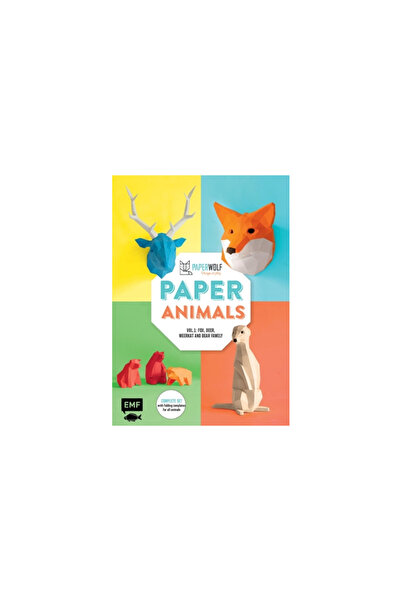 Gingko Pr Inc Paper Animals: Volume 1: Fox, Deer, Meerkat and Bear Family