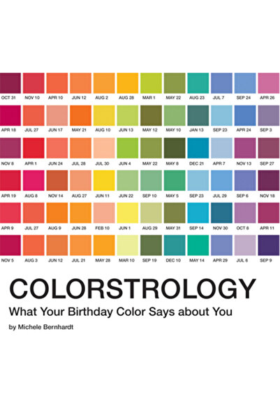 Cambridge Univ Pr Colorstrology: What Your Birthday Color Says about You