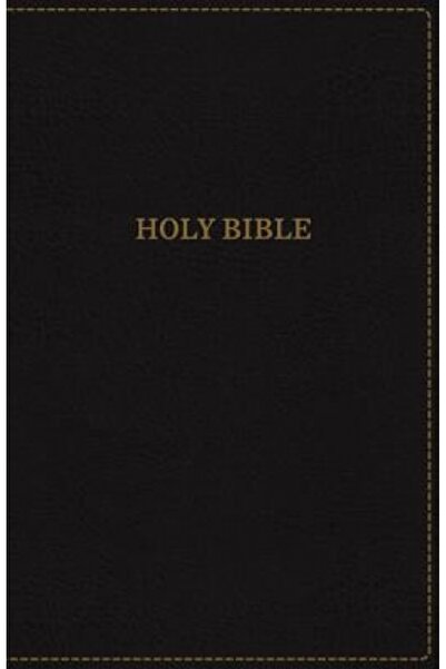 Nelsonword Pub Group KJV, Thinline Bible, Large Print, Imitation Leather, Bla...