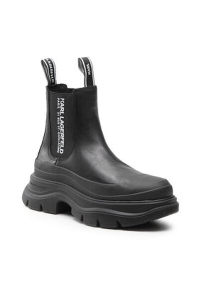 Karl Lagerfeld Γυναικείες Μπότες Chelsea KL42944 Μαύρες