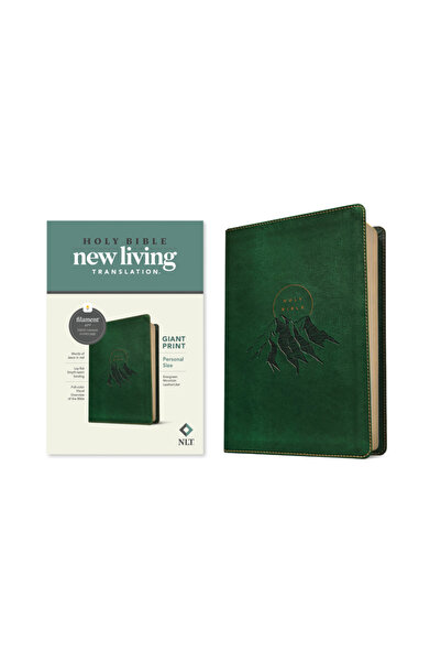 Tyndale House Publ NLT Personal Size Giant Print Bible, Filament Enabled Edit...