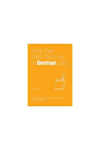 Ulysses Pr What They Didn't Teach You in German Class: Slang Phrases for the Cafe, Club, Bar, Bedroom, Ball Gam