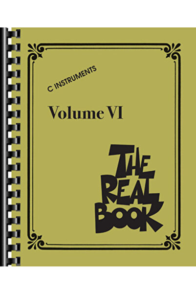 Hal Leonard Pub Co The Real Book - Volume VI: C Instruments