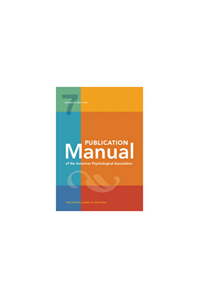 Amer Psychological Assn Publication Manual of the American Psychological Asso...