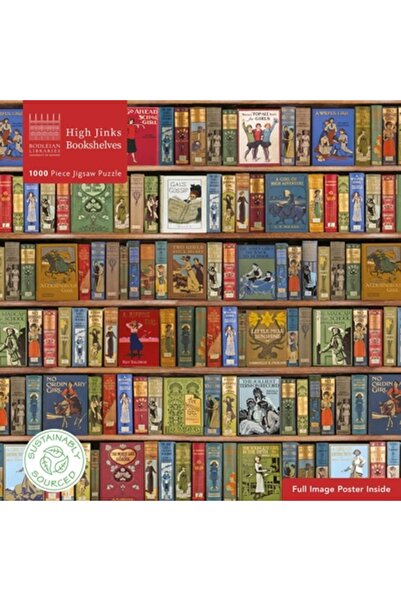 Flame Tree Pub Bodleian Library: High Jinks Bookshelves Jigsaw