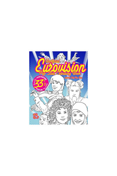 Blurb Inc Eurovision Pop Star Colouring Book: Unofficial