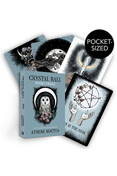 Hay House Crystal Ball Pocket Oracle: A 13-Card Deck and Guidebook