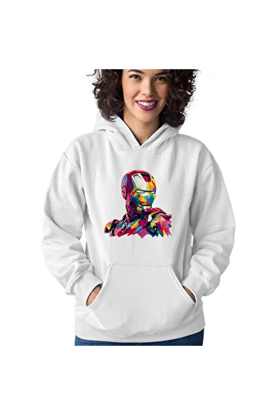 OEM Hanorac Femei Iron Man Geometric Omul Fier Otel