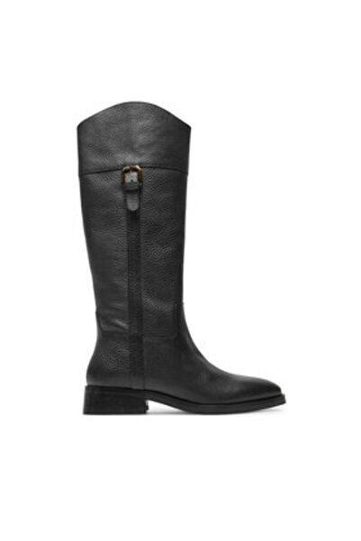 Geox γυναικείες μπότες D36VBG-00046 μαύρες