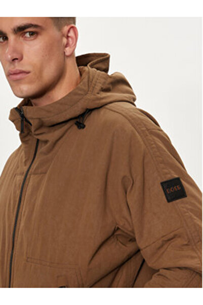BOSS Ανδρικό Μπουφάν Μετάβασης 50518720 Καφέ