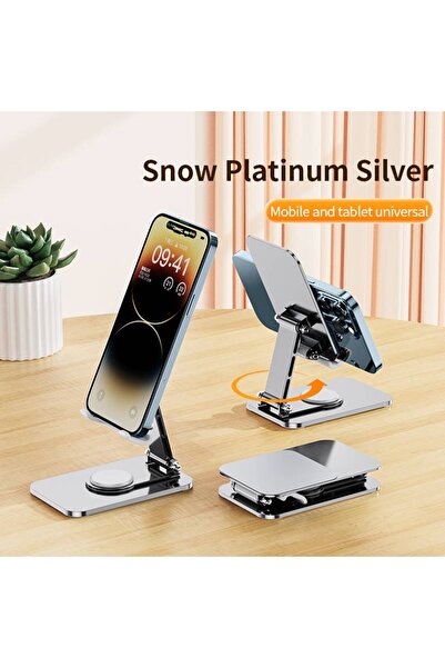 choice2 Siver 2 Universal Aluminum Alloy Portable Tablet Holder For iPad Adjustable Flexible Folding Lazy De