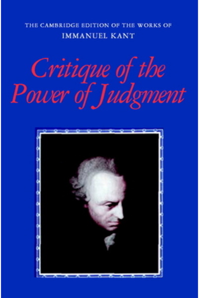 Cambridge University Press Critique of the Power of Judgment