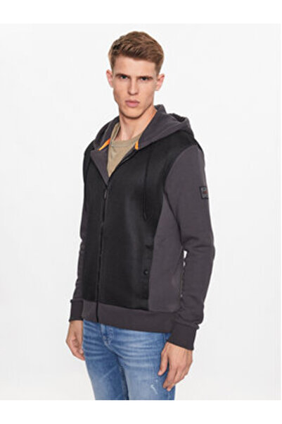 BOSS Ανδρικό Φούτερ 50493983 Γκρι