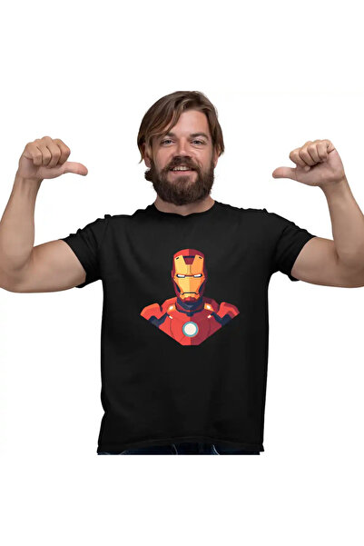 OEM Tricou Barbati Marvel Omul de Fier Iron Man