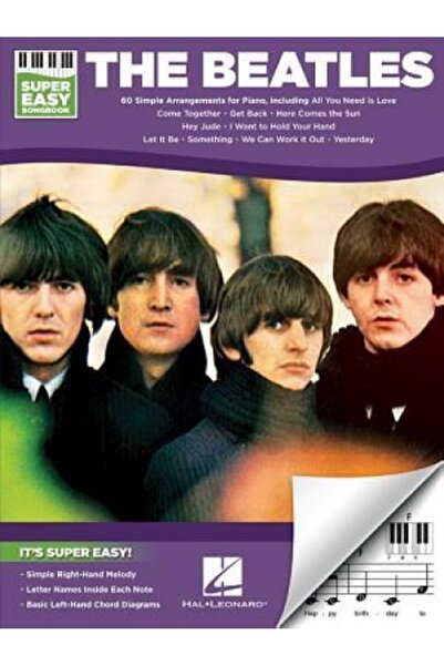 Routledge Chapman Hall The Beatles - Super Easy Songbook