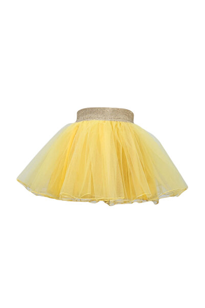 fantasialand Tutu skirt for girls, Ballerina model, yellow color