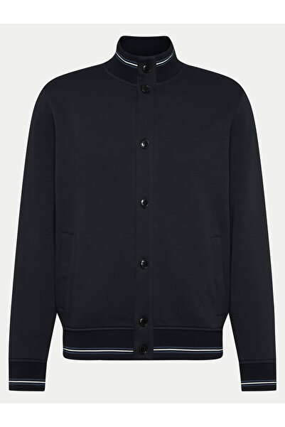 BUGATTI Ανδρικό Φούτερ 8750 55143A Μπλε Σκούρο Μπλε