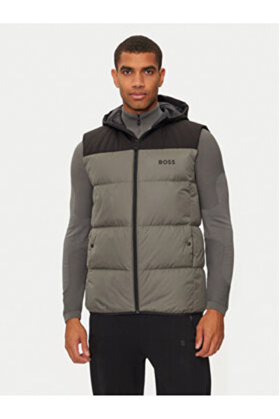 BOSS Ανδρικό Γιλέκο 50522646 Γκρι