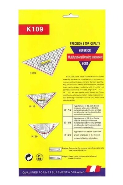 İkiz Design Geoder Cetvel 32 Cm