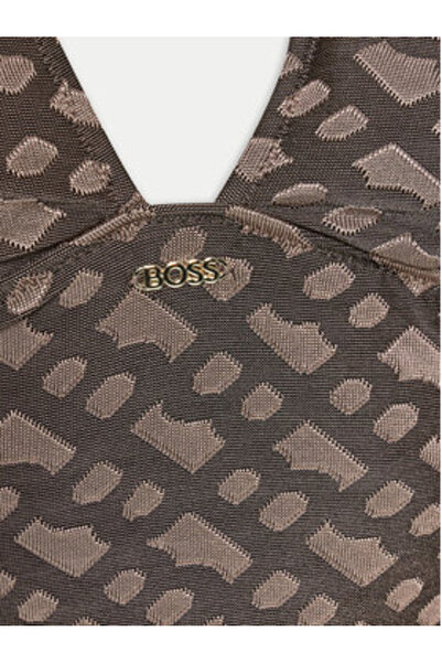 BOSS Γυναικείο Μαγιό 50515543 Καφέ