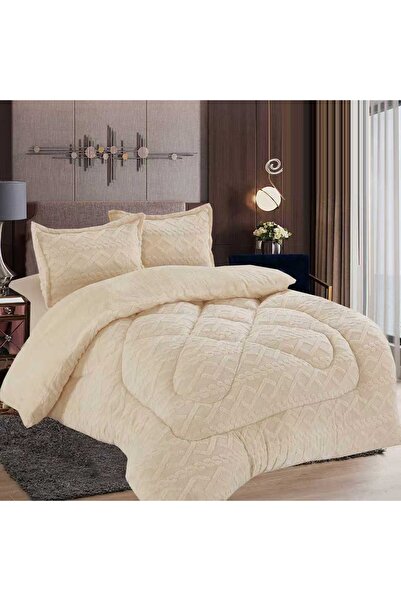 CHIRASO Cocolino Quilt, Embossed Knitted Pattern, 3.5 kg, Double Bed 200x230cm and 2 Pillow Sides 50x70