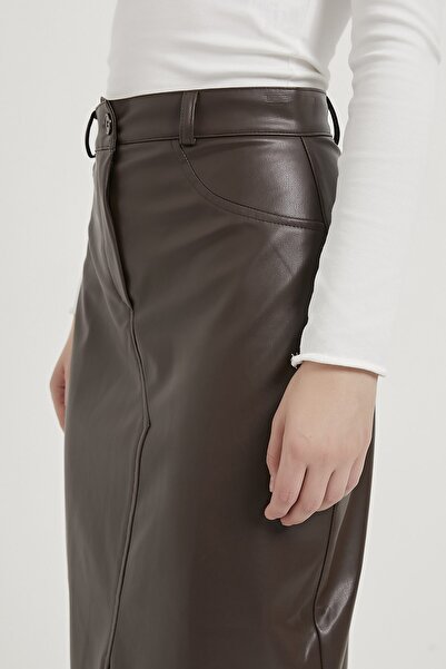 Arma Life FUSTA DE DAMA ARMALIFE 3926 CU TALIE INALTĂ, CU FĂRĂ DE PIELE, CU FĂRĂ DE PIELE