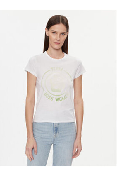 BOSS Γυναικείο T-Shirt 50514738 Λευκό