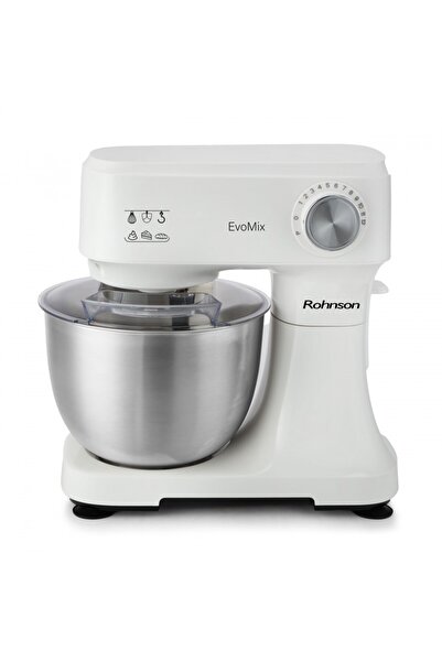 ROHNSON Robot de bucatarie R5551, 750 W, bol 3.5 L inox, 12 viteze, alb