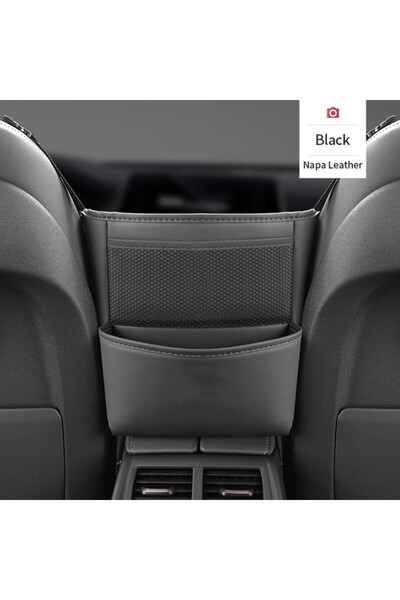 choice2 حقيبة تخزين مقعد السيارة الأوسط من زويمي، مصنوعة من جلد البولي يوريثا...