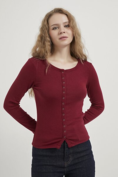 Arma Life Armalife 3038 front snap basic women's cardigan